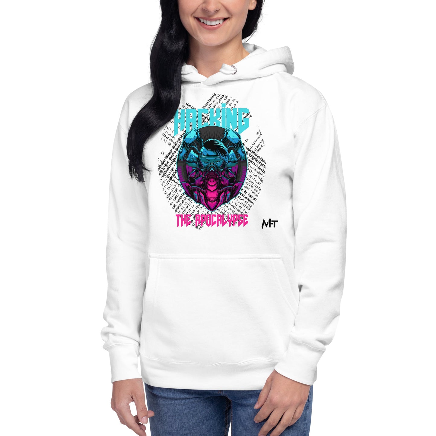 Hacking the apocalypse V2 - Unisex Hoodie by DarkByteGear