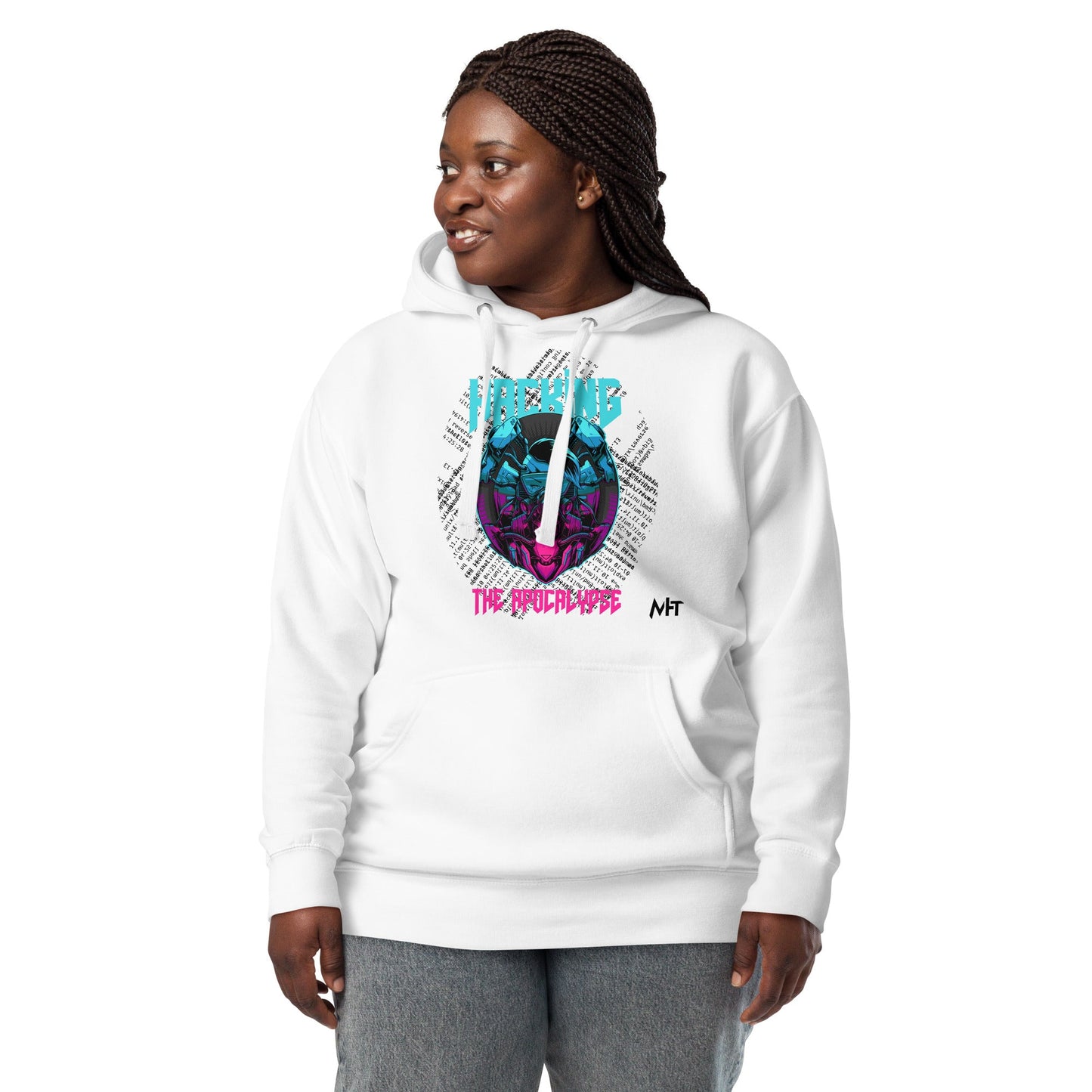 Hacking the apocalypse V2 - Unisex Hoodie by DarkByteGear
