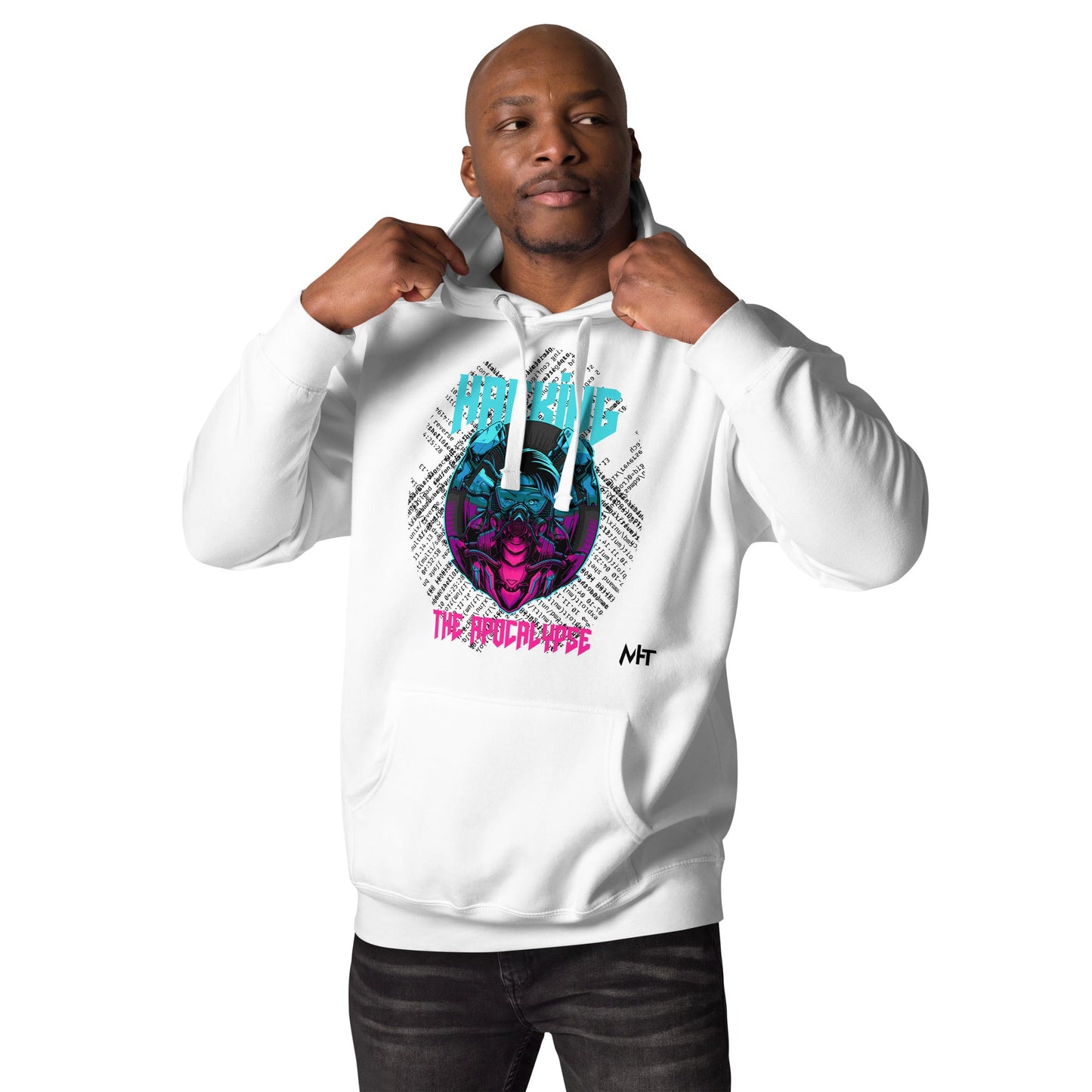 Hacking the apocalypse V2 - Unisex Hoodie by DarkByteGear