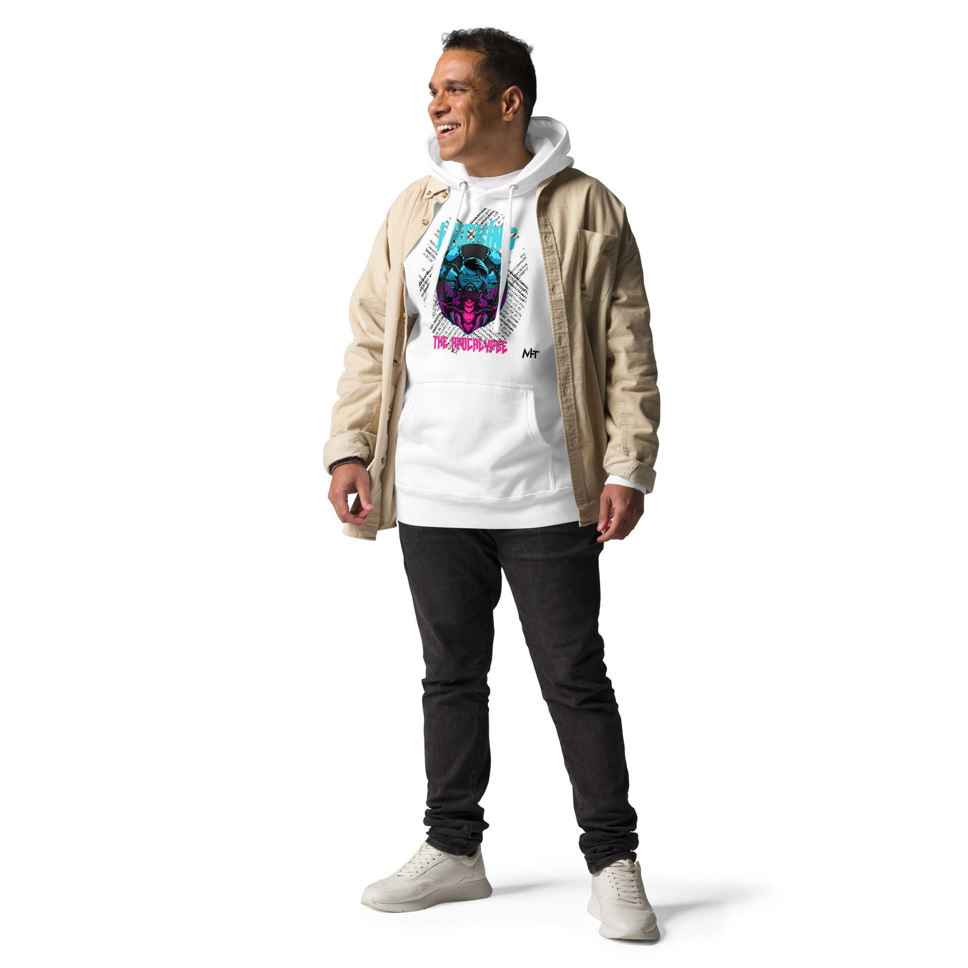 Hacking the apocalypse V2 - Unisex Hoodie by DarkByteGear