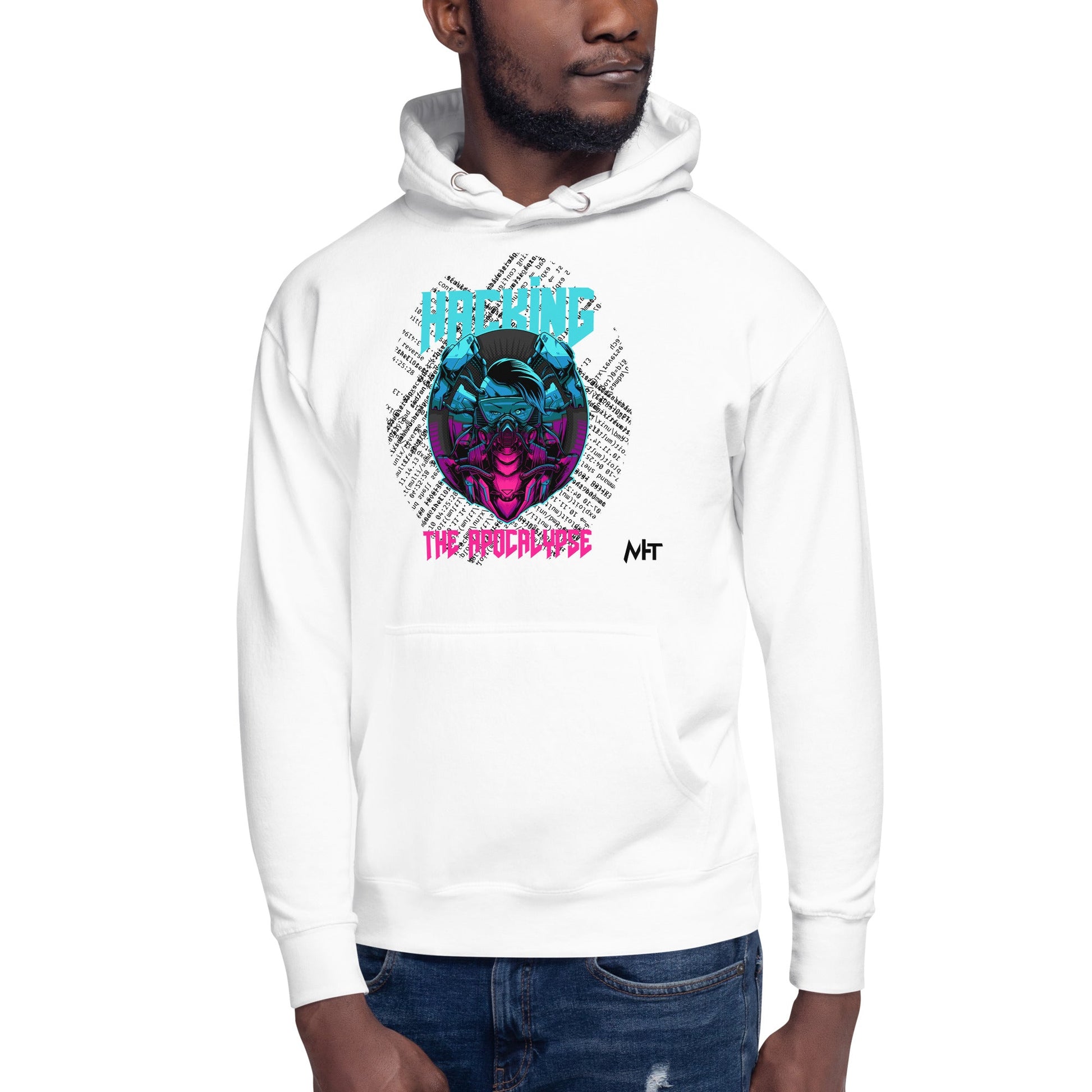 Hacking the apocalypse V2 - Unisex Hoodie by DarkByteGear
