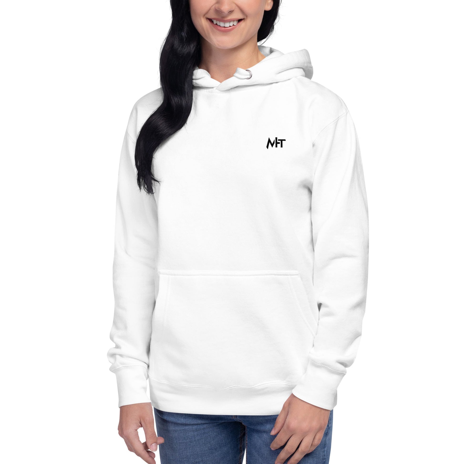 Abduct me, I need a break from Earth - Unisex Hoodie (back print) by DarkByteGear
