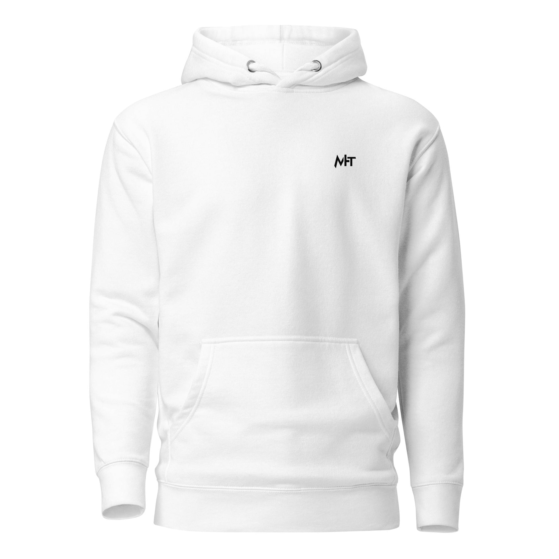 My idea of a vacation? A nice, quiet deployment v1 - Unisex Hoodie (back print) by DarkByteGear