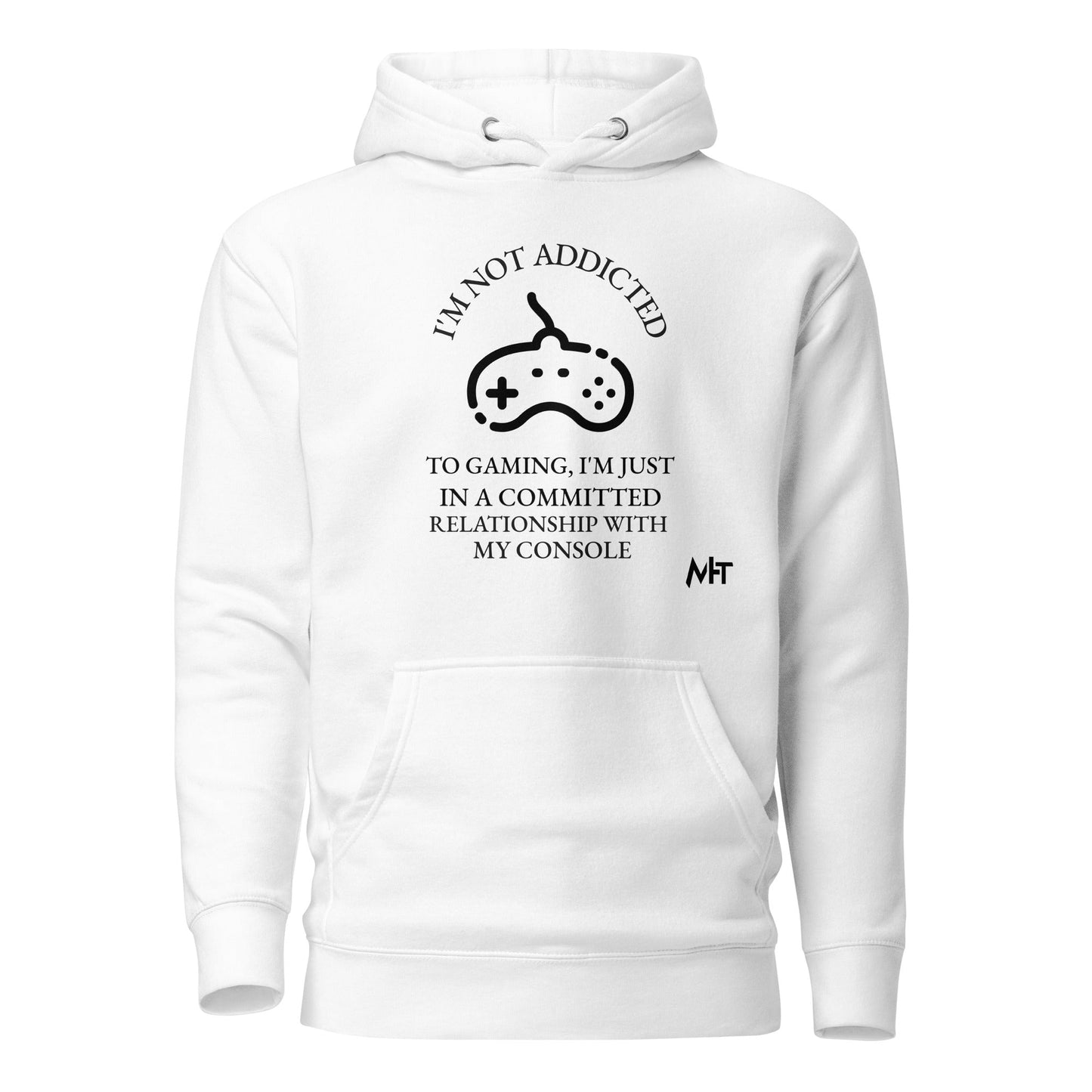 I'm not addicted to gaming - Unisex Hoodie by DarkByteGear