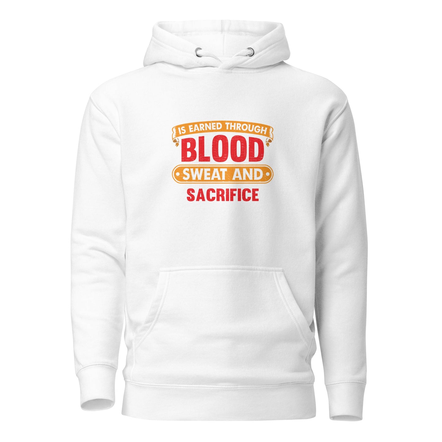 Freedom is earned through Blood, Sweat and Sacrifice - Unisex Hoodie by DarkByteGear