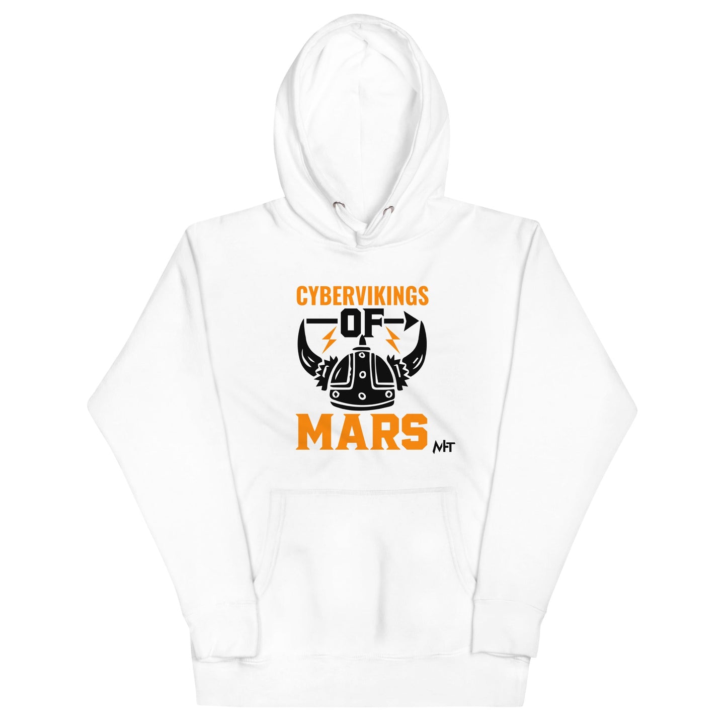 Cyberviking of Mars - Unisex Hoodie by DarkByteGear