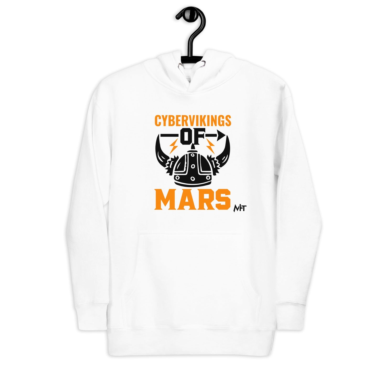 Cyberviking of Mars - Unisex Hoodie by DarkByteGear
