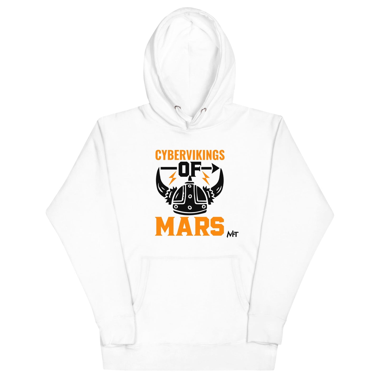 Cyberviking of Mars - Unisex Hoodie by DarkByteGear