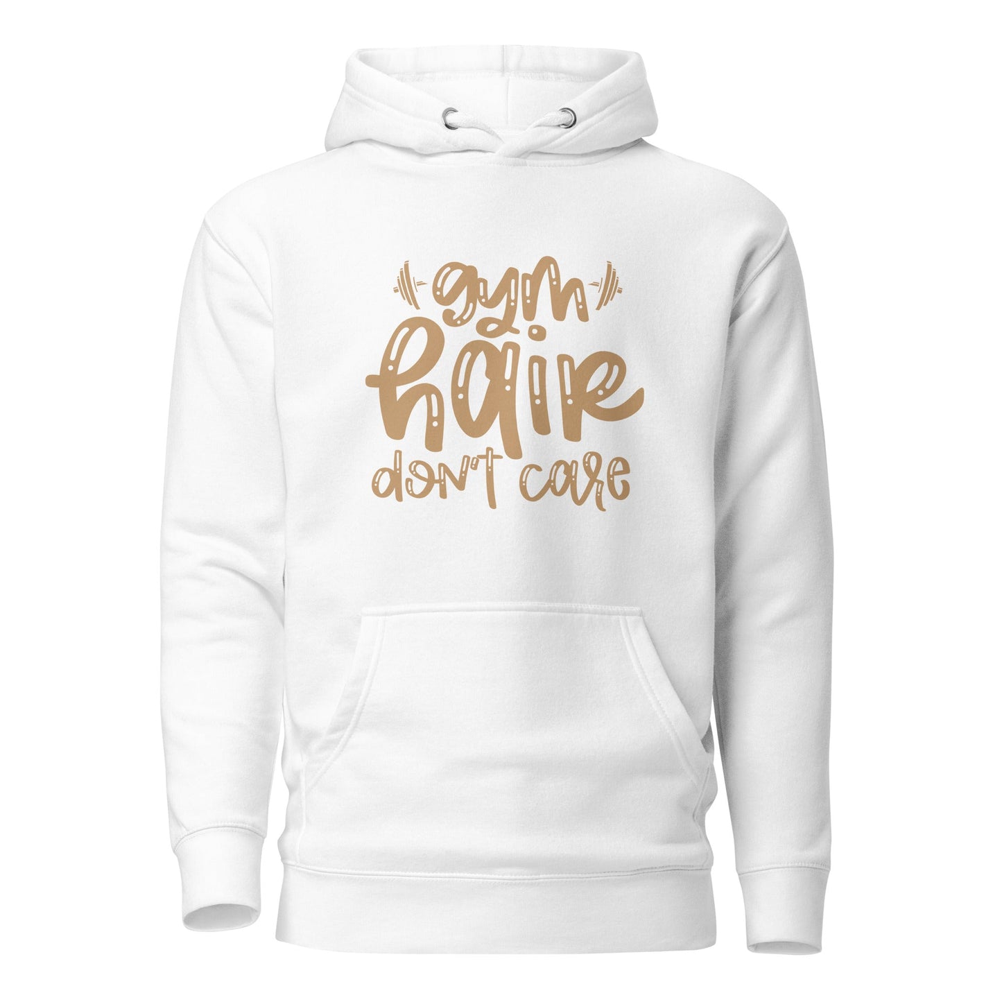 Gym Hair Don't Care - Unisex Hoodie by DarkByteGear