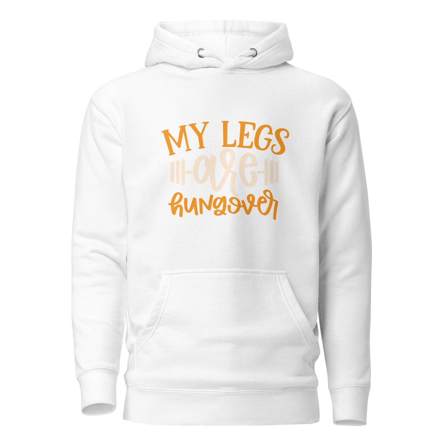 My Legs are Hungover - Unisex Hoodie by DarkByteGear