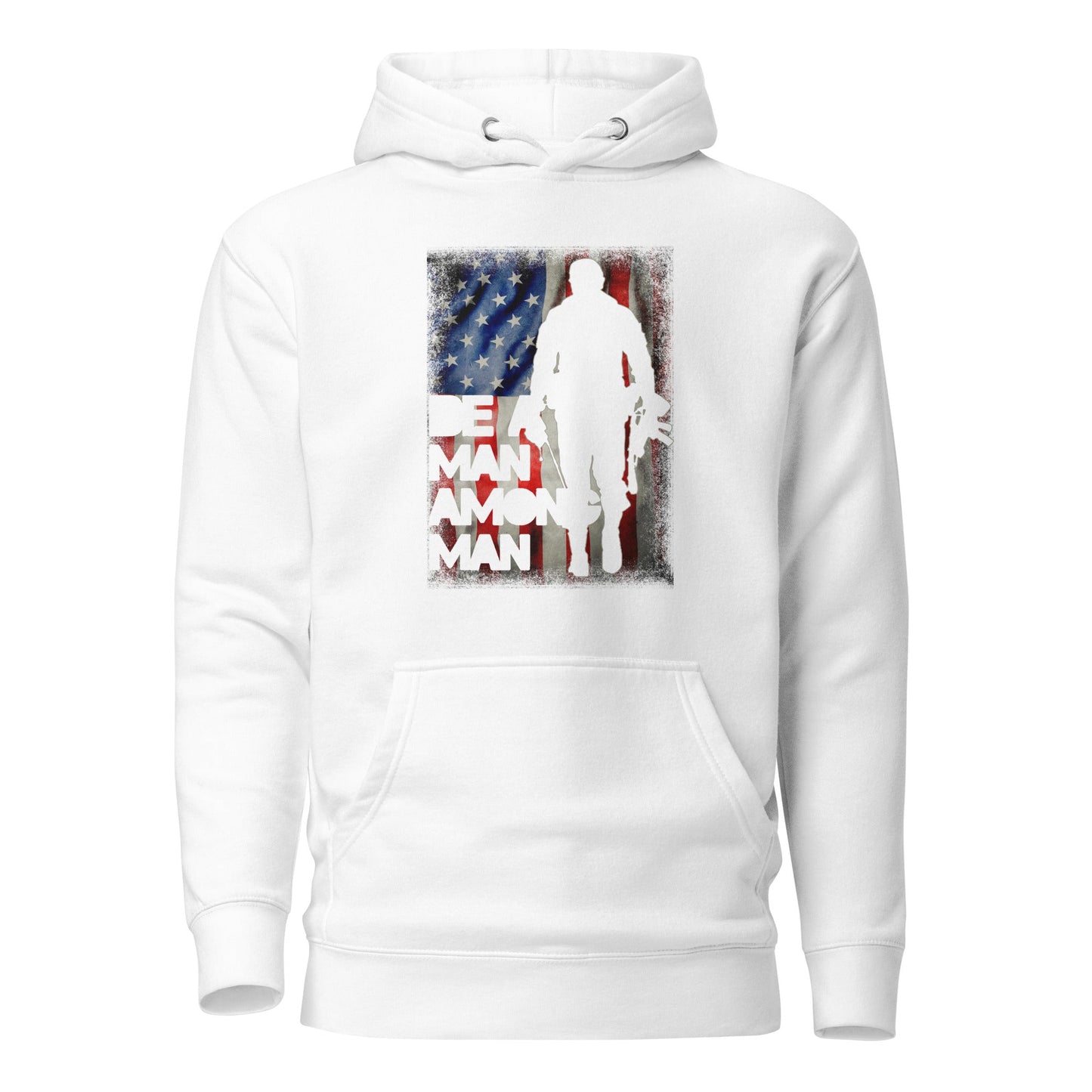 Be a man among men - Unisex Hoodie by DarkByteGear