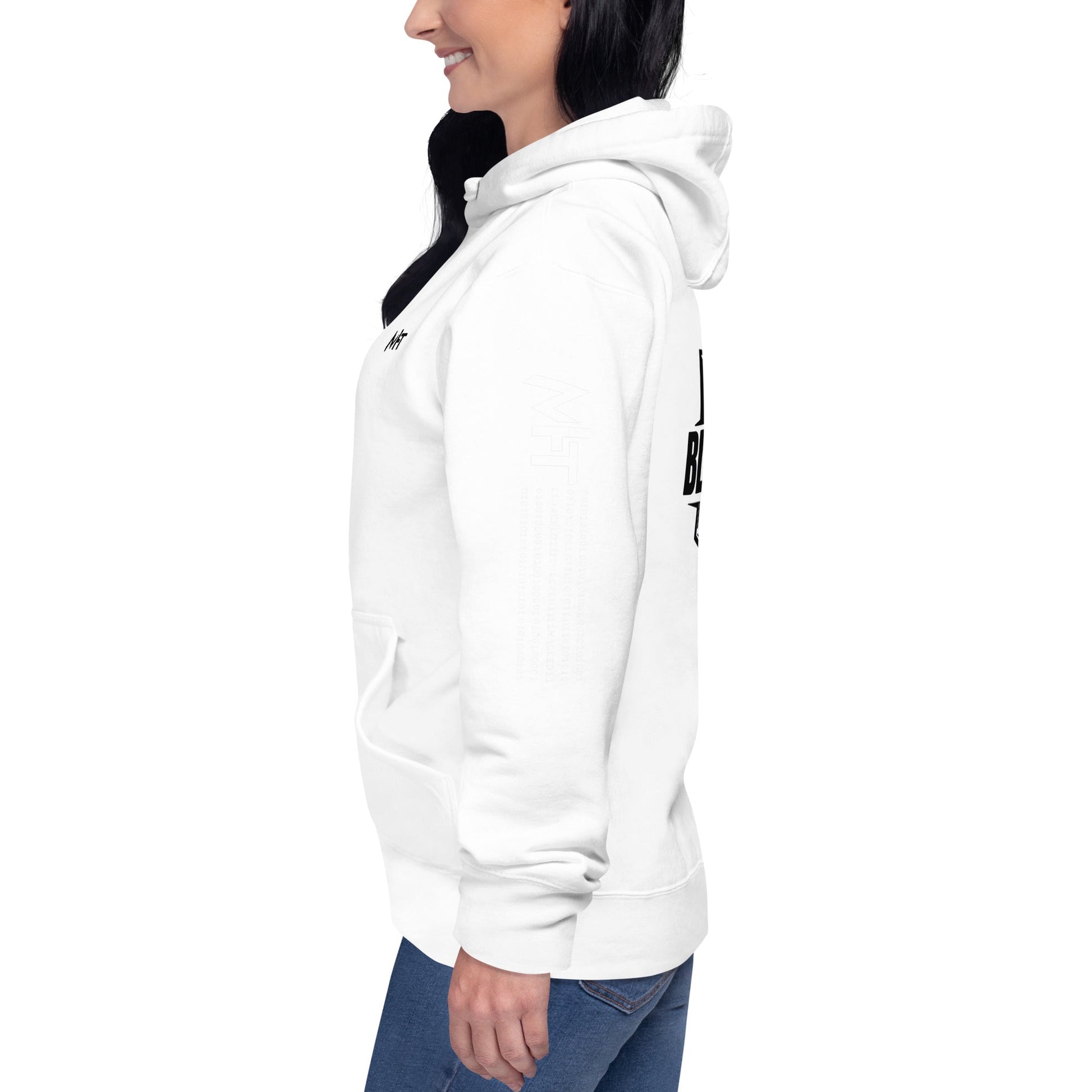 Cyber Security Blue Team V1 - Unisex Hoodie ( Back Print ) by DarkByteGear
