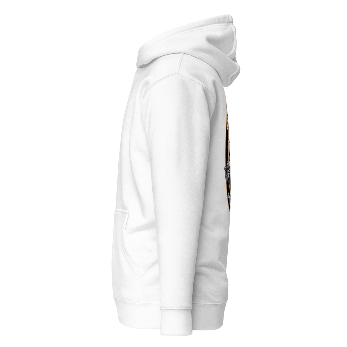 When others quit I keep going - Unisex Hoodie (back print) by DarkByteGear