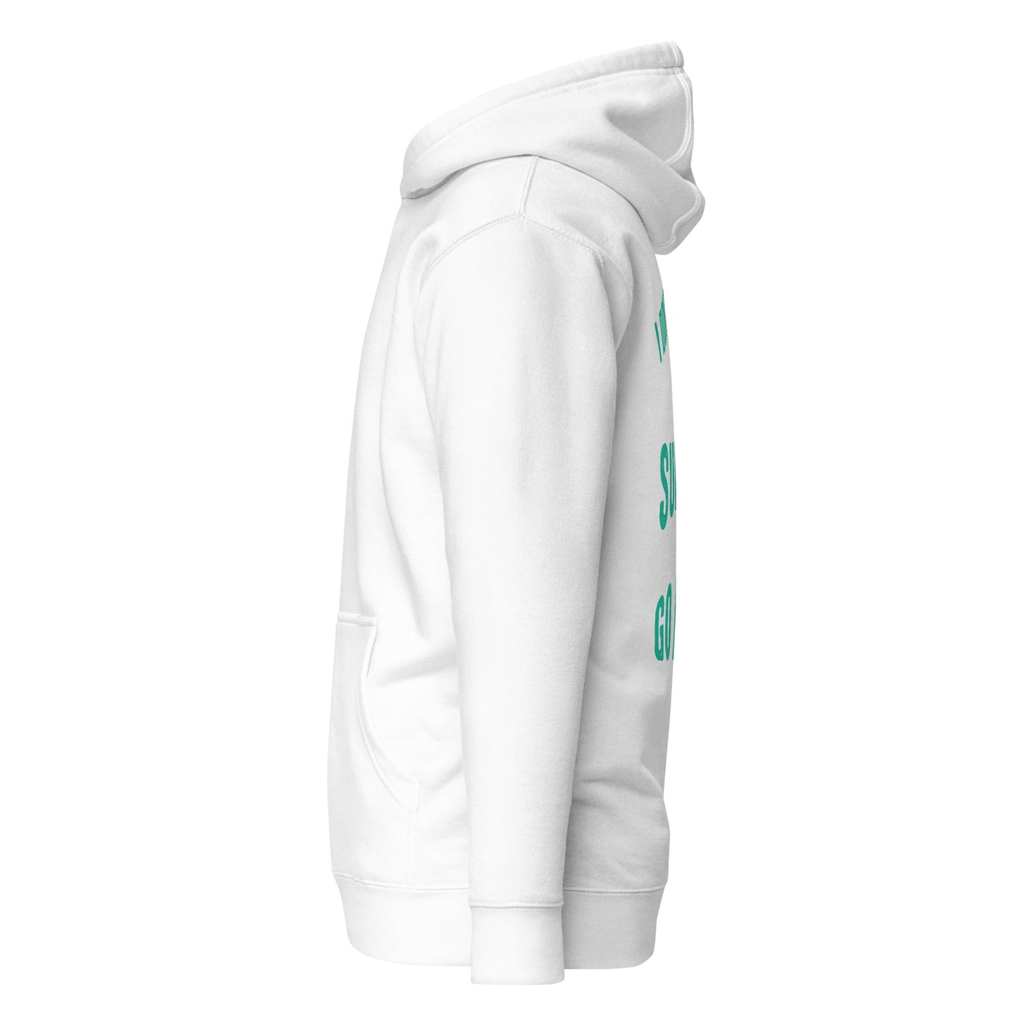 I don't believe in plastic surgery - Unisex Hoodie (back print) by DarkByteGear
