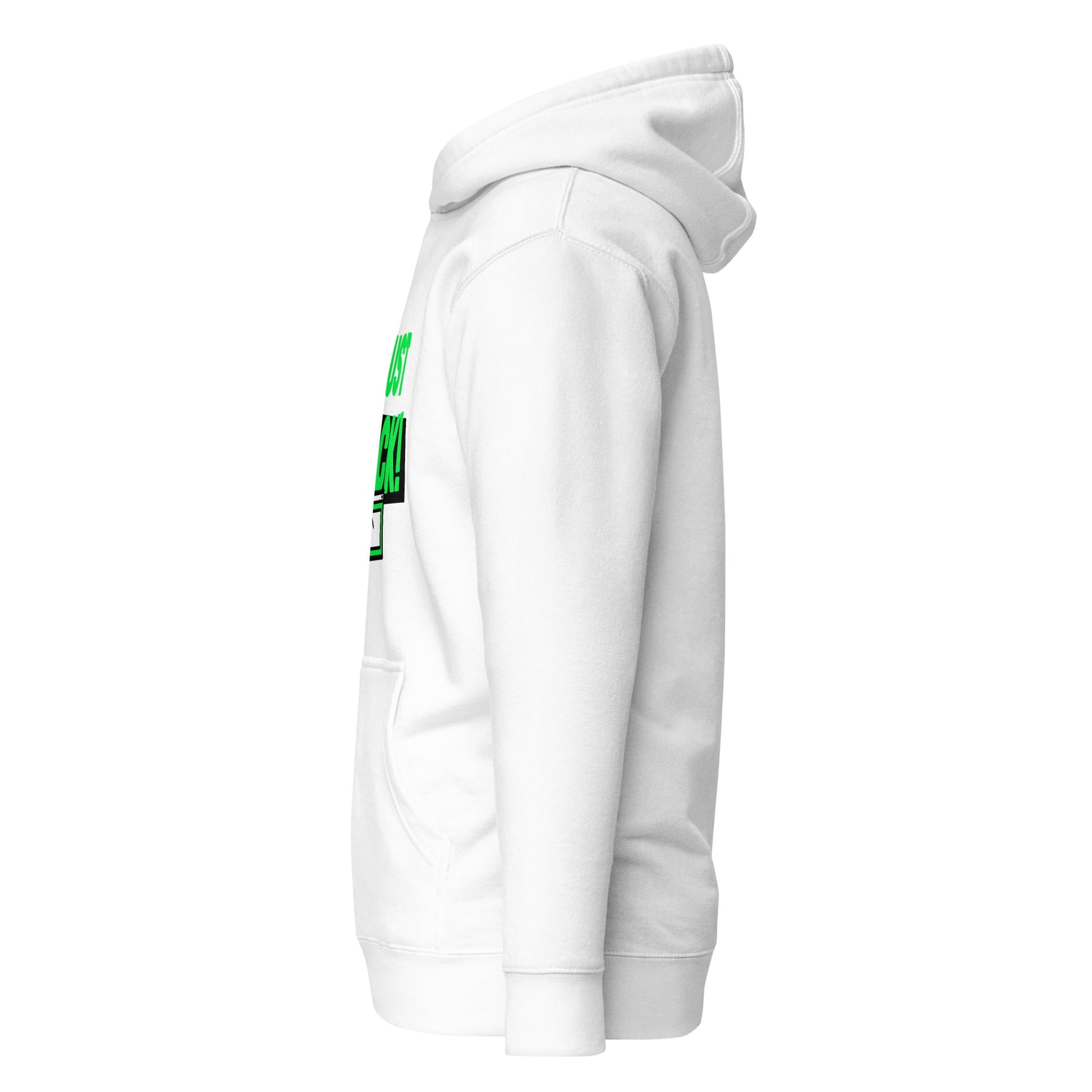 Just Hack (Green text) - Unisex Hoodie by DarkByteGear