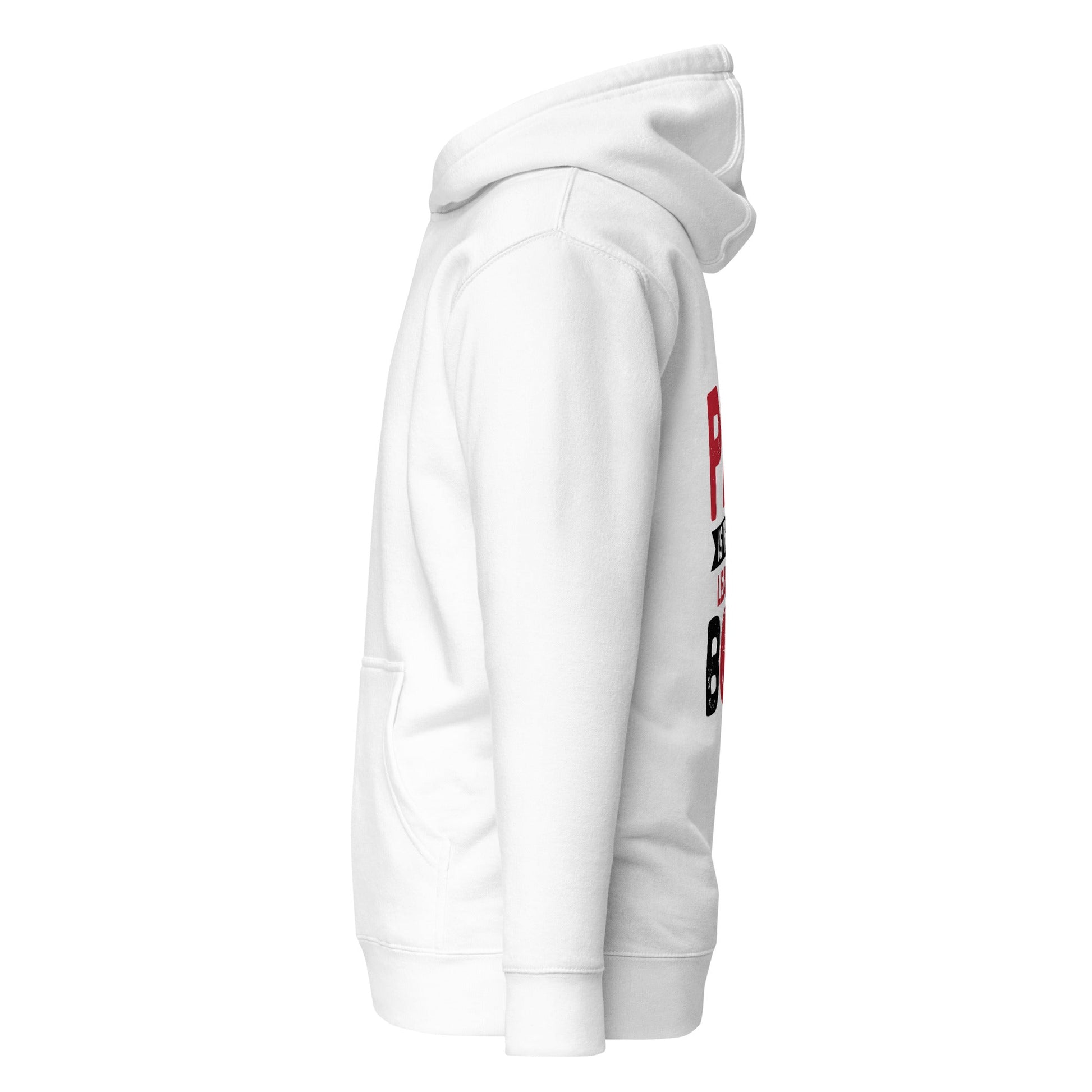 Pain is Weakness Leaving the Body - Unisex Hoodie ( Back Print ) by DarkByteGear