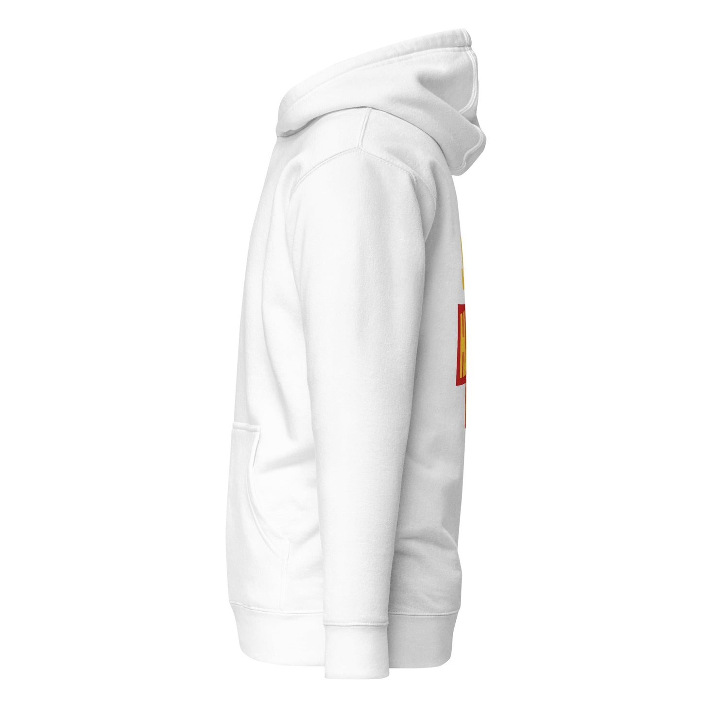 Just Hack (Yellow Text) - Unisex Hoodie ( Back Print ) by DarkByteGear