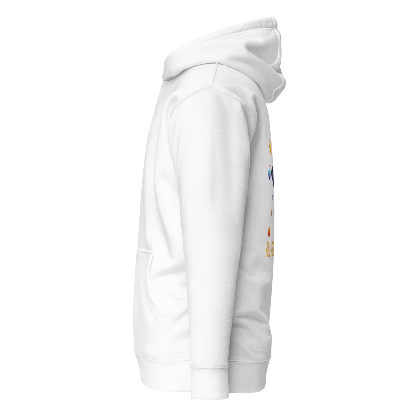 All about that Space - Unisex Hoodie ( Back Print ) by DarkByteGear