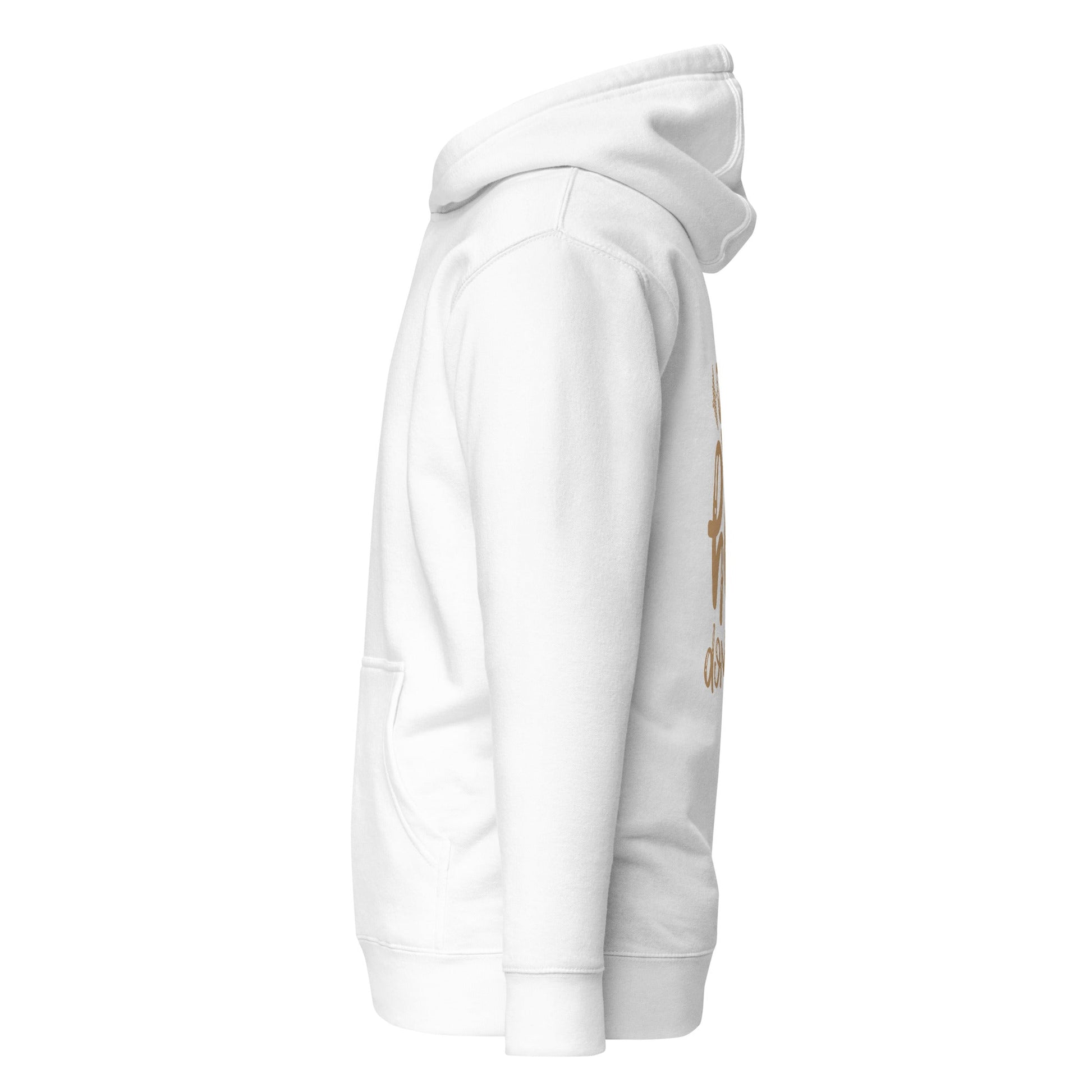 Gym Hair Don't Care - Unisex Hoodie ( Back Print ) by DarkByteGear