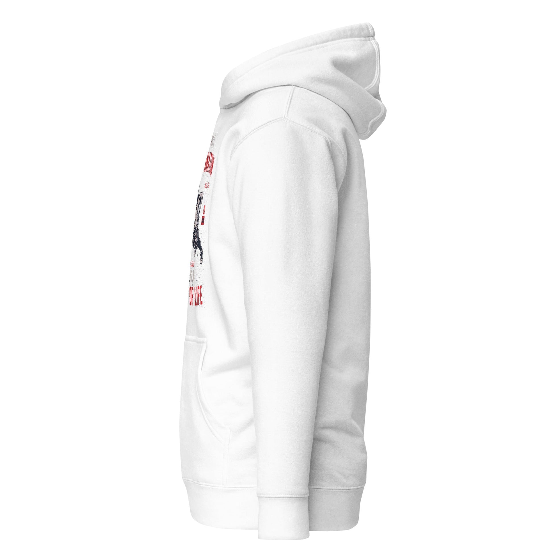 Fit is not a destination: it is a way of life - Unisex Hoodie by DarkByteGear