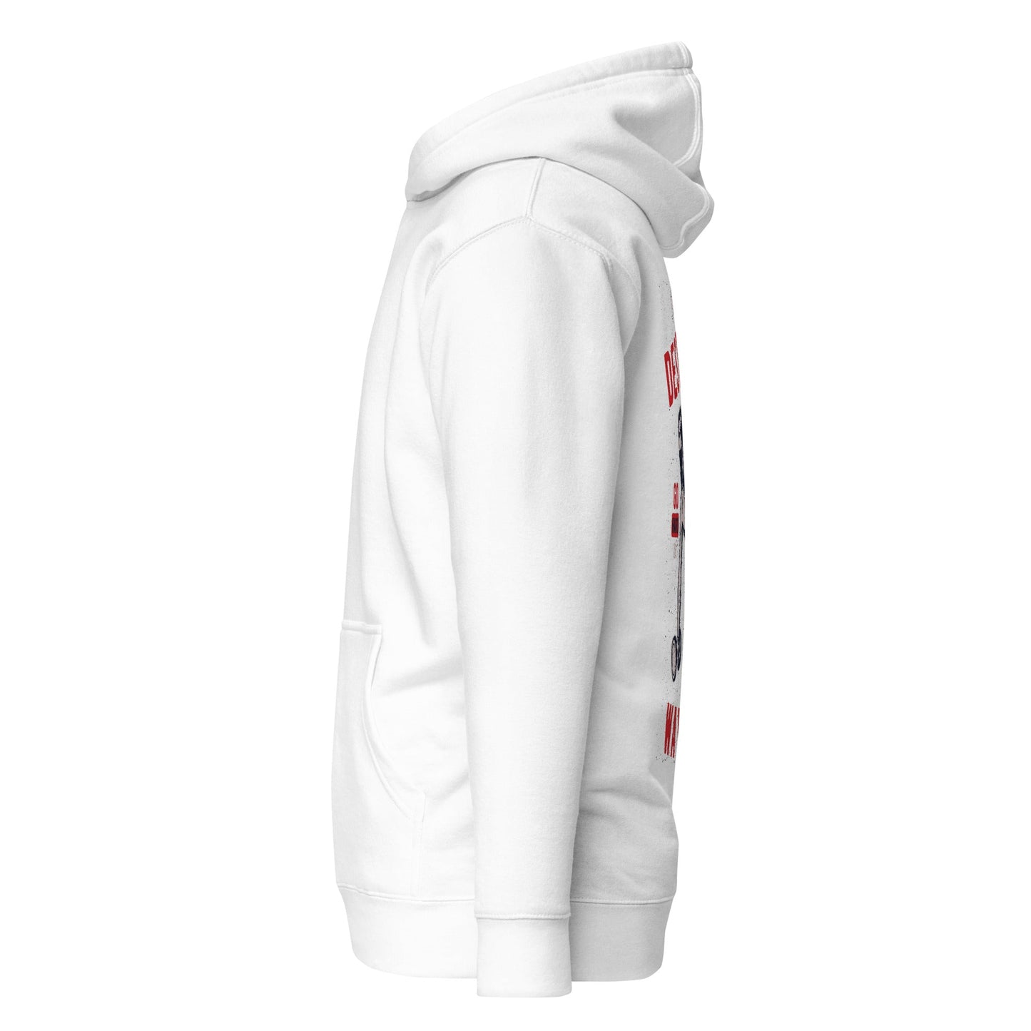 Fit is not a destination: it is a way of life - Unisex Hoodie ( Back Print ) by DarkByteGear
