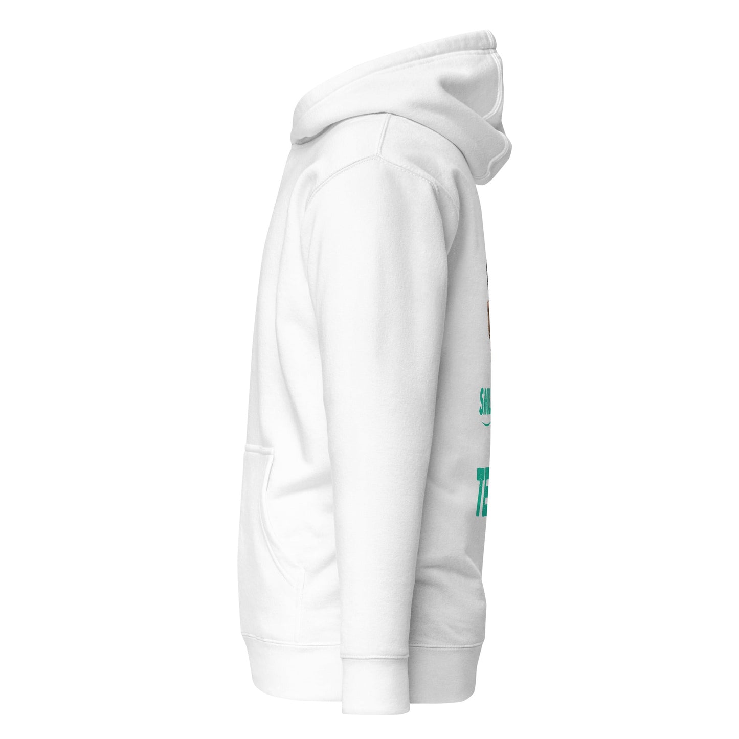 Life is Short, Smile while you still have teeth - Unisex Hoodie ( Back Print ) by DarkByteGear