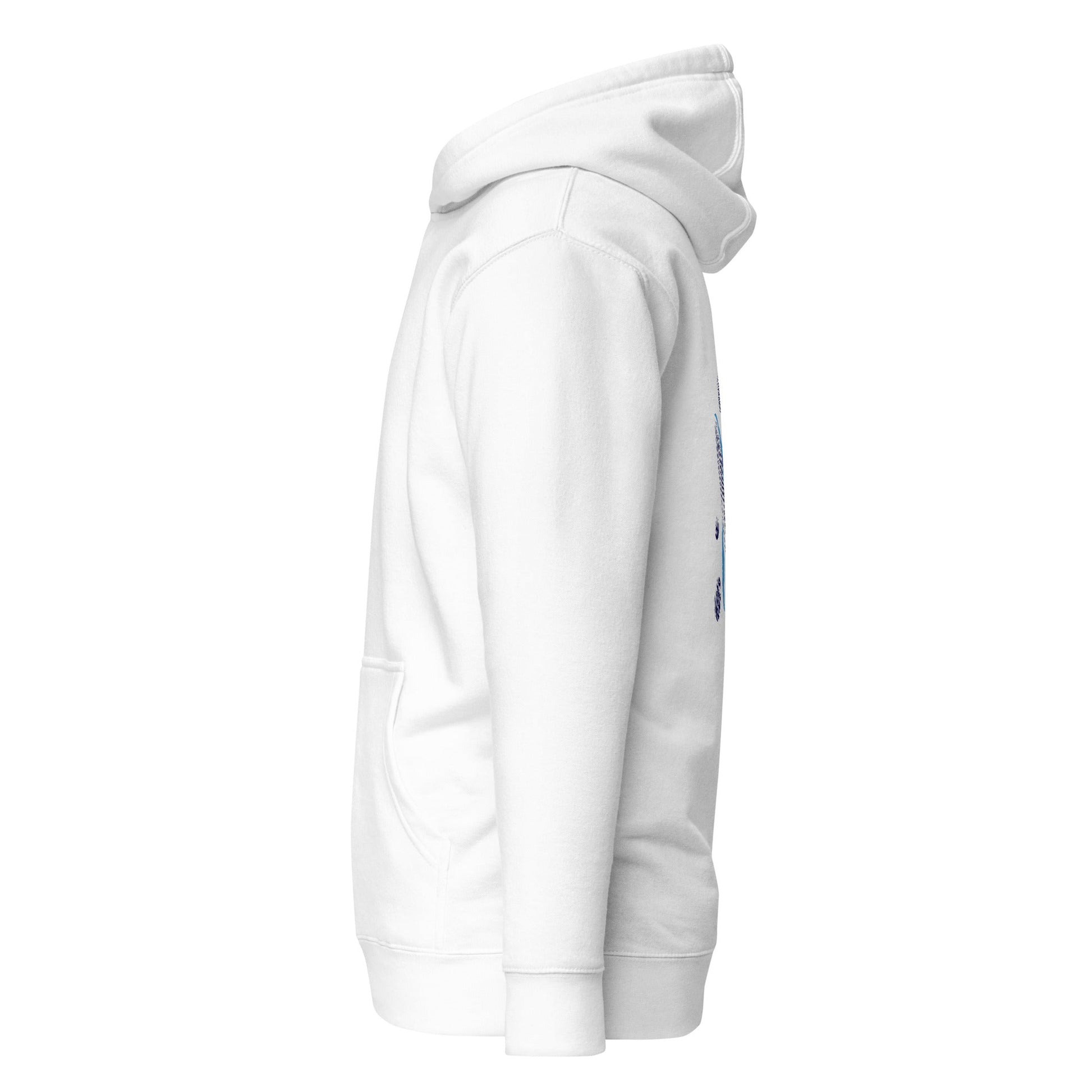 Ride a Whale - Unisex Hoodie ( Back Print ) by DarkByteGear
