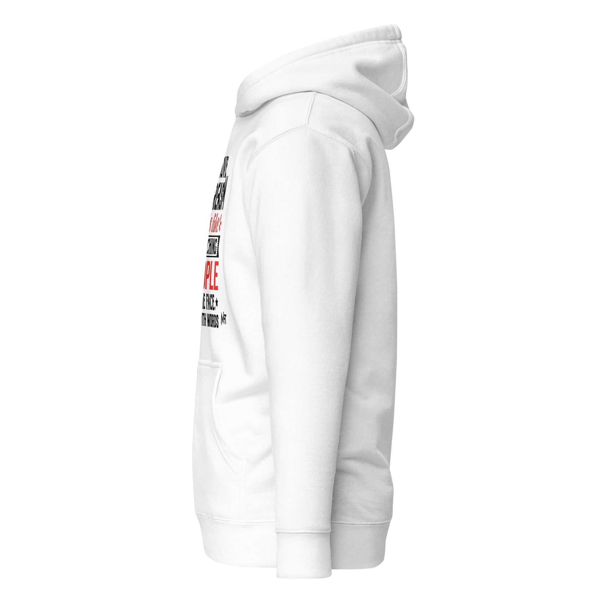 I love sarcasm; it's like punching people in the face, but with words - Unisex Hoodie by DarkByteGear