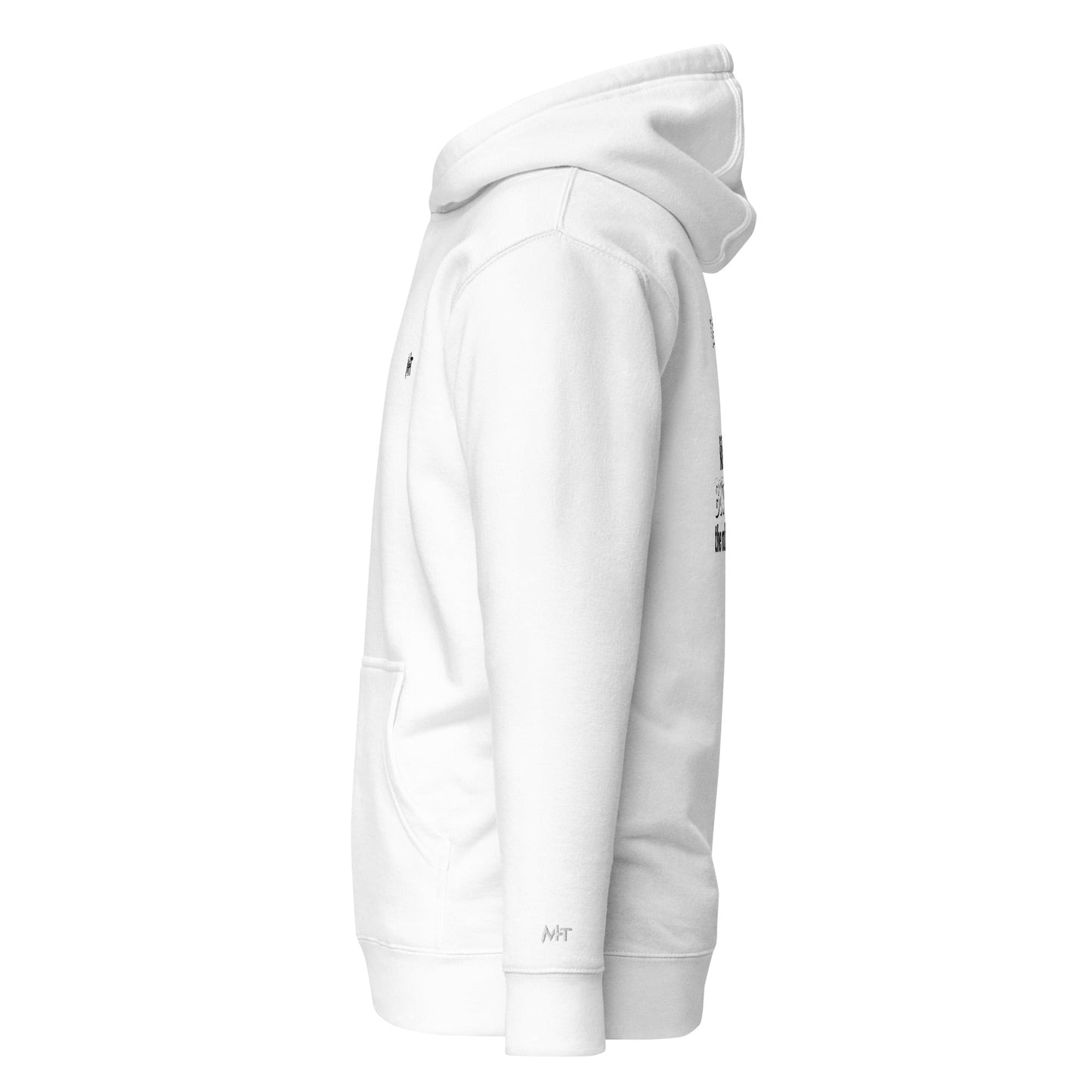 Developers: like wizards, but - Unisex Hoodie (back print) by DarkByteGear