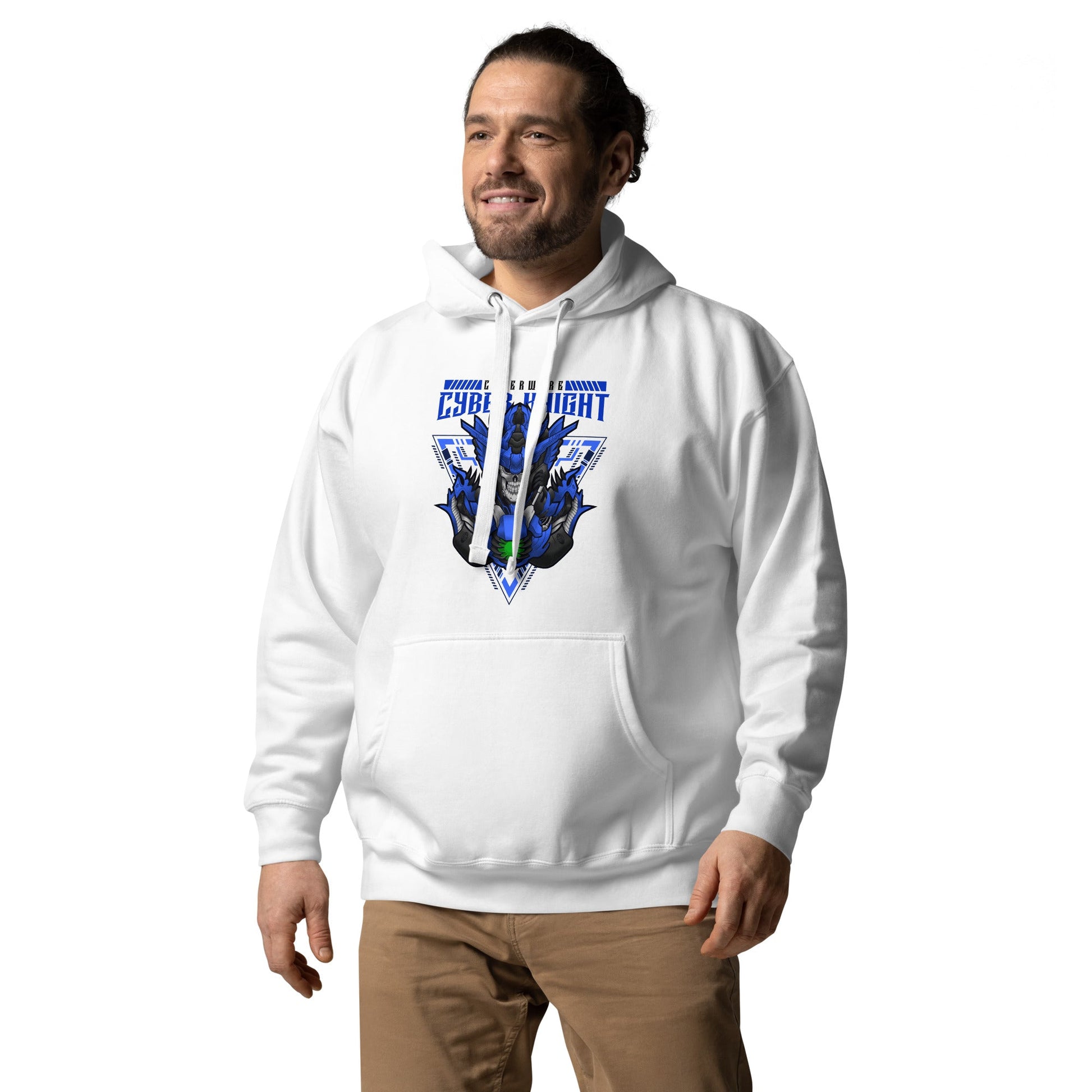 CyberWare Cyber knight - Unisex Hoodie by DarkByteGear