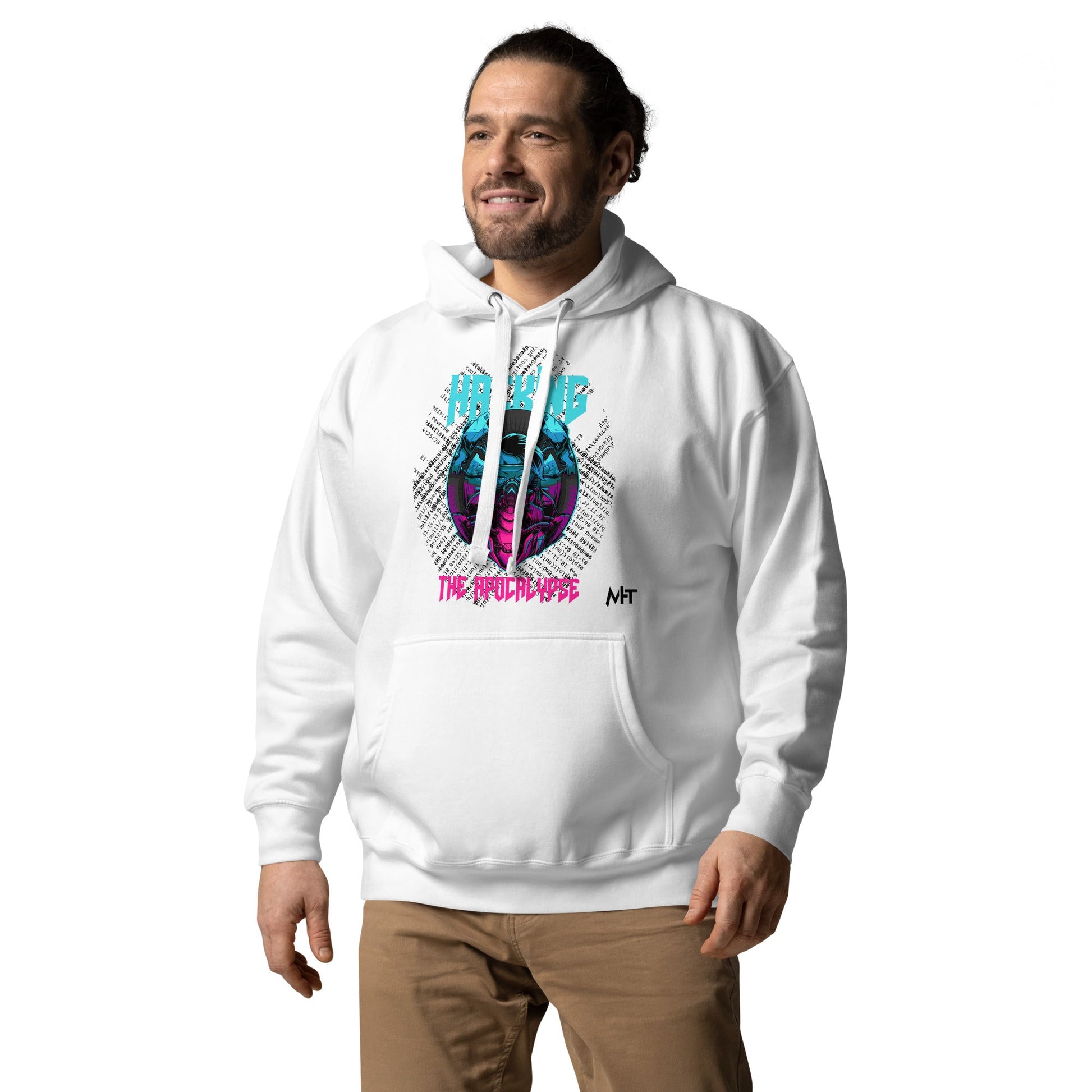 Hacking the apocalypse V2 - Unisex Hoodie by DarkByteGear
