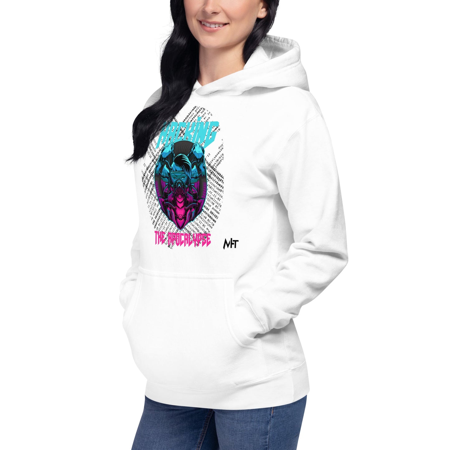 Hacking the apocalypse V2 - Unisex Hoodie by DarkByteGear