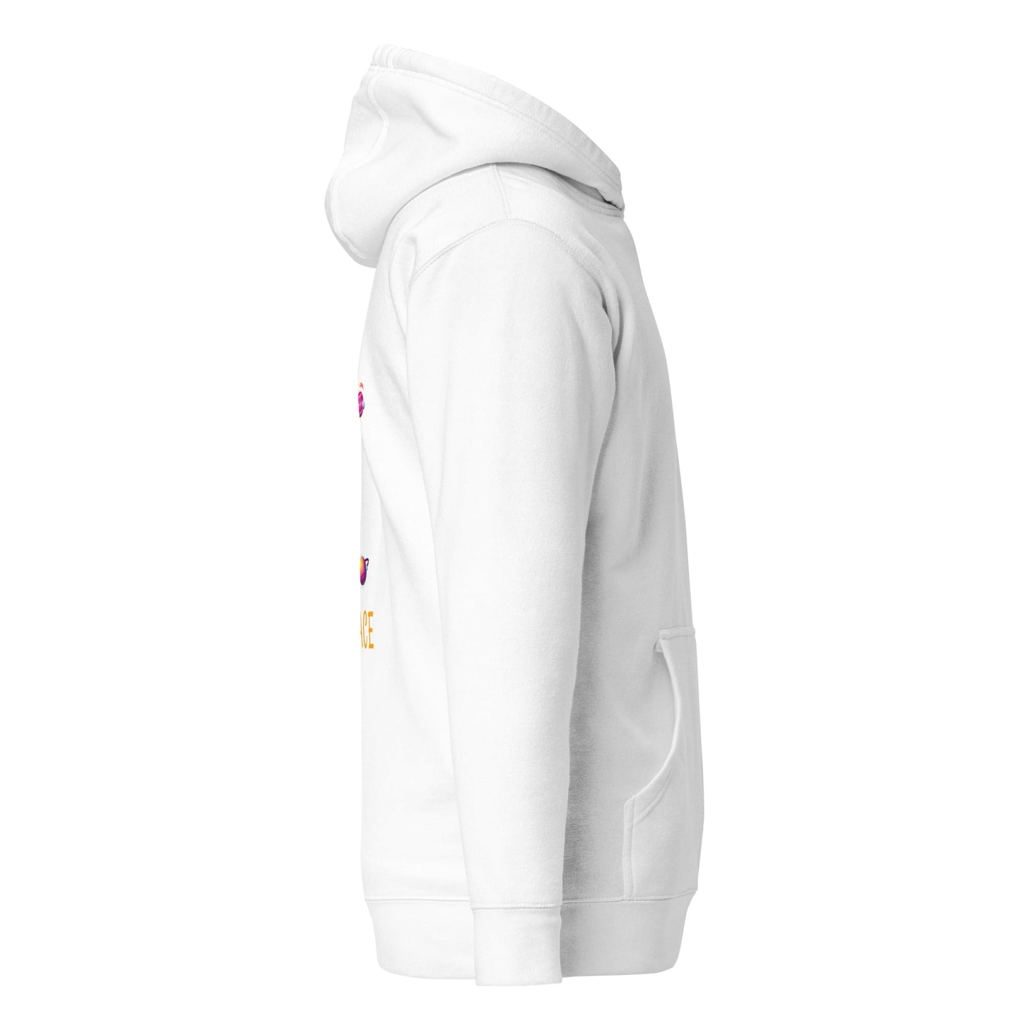 All about that Space - Unisex Hoodie ( Back Print ) by DarkByteGear