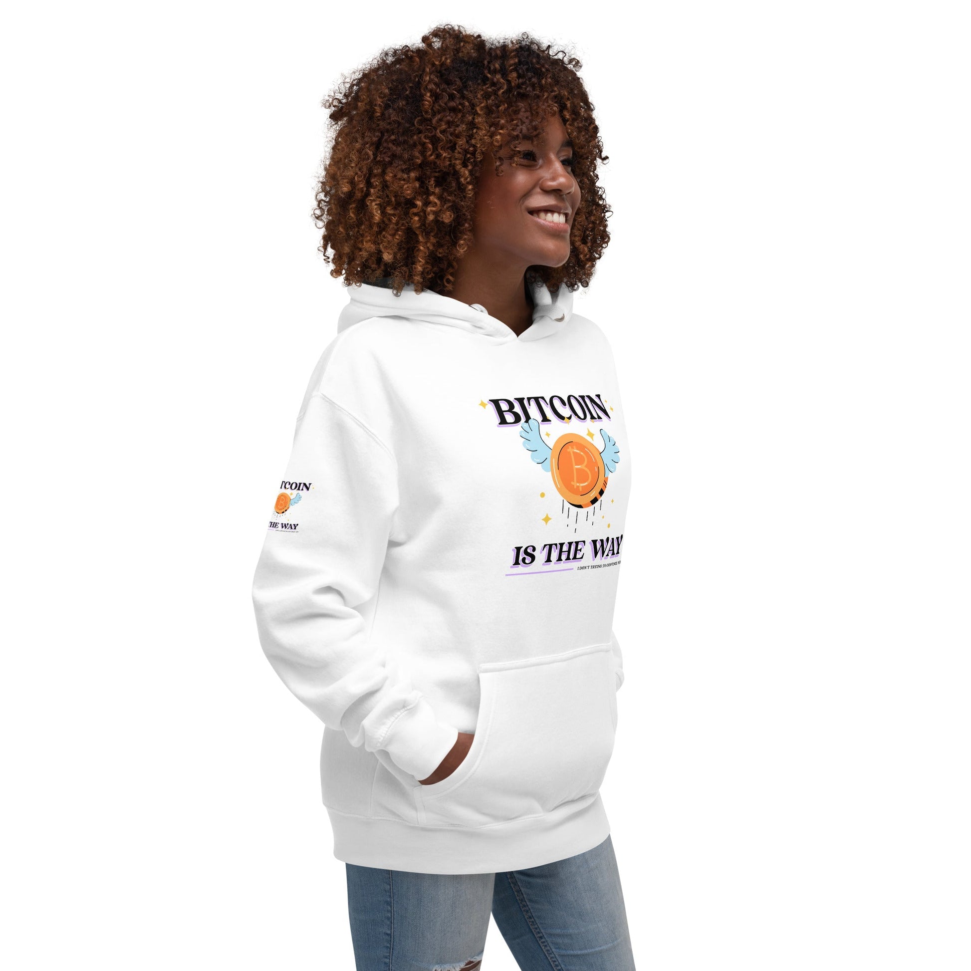 Bitcoin is the way - Unisex Hoodie by DarkByteGear