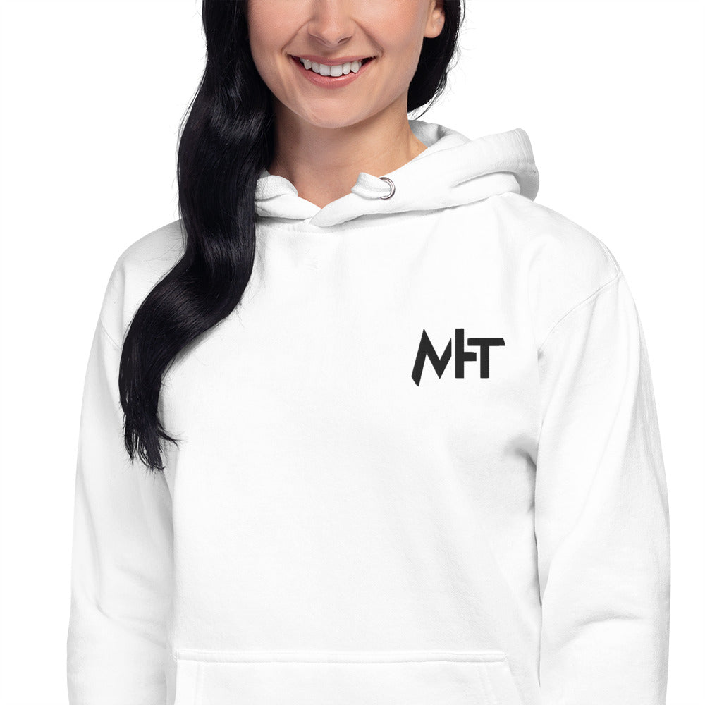 MyHackerTech - Unisex Hoodie (embroidery) by DarkByteGear