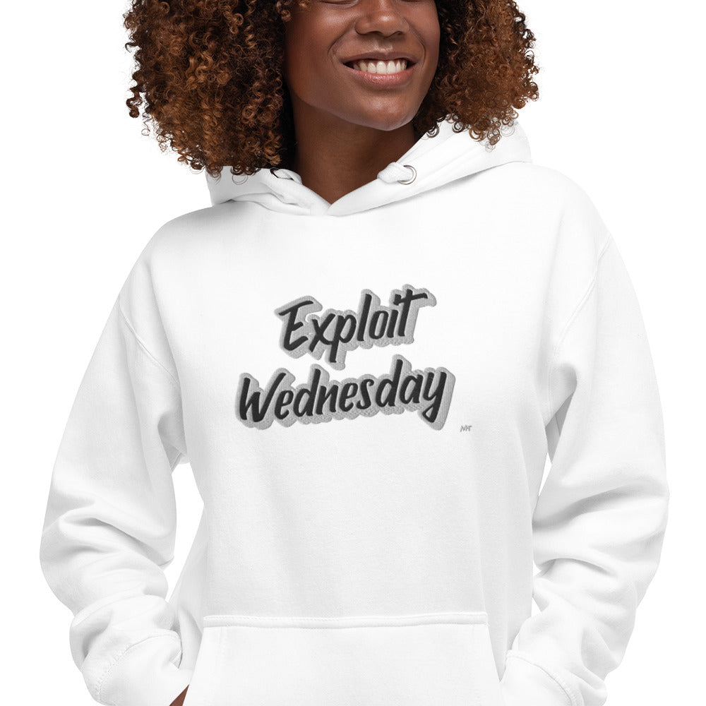 Exploit Wednesday - Unisex Hoodie (embroidered) by DarkByteGear