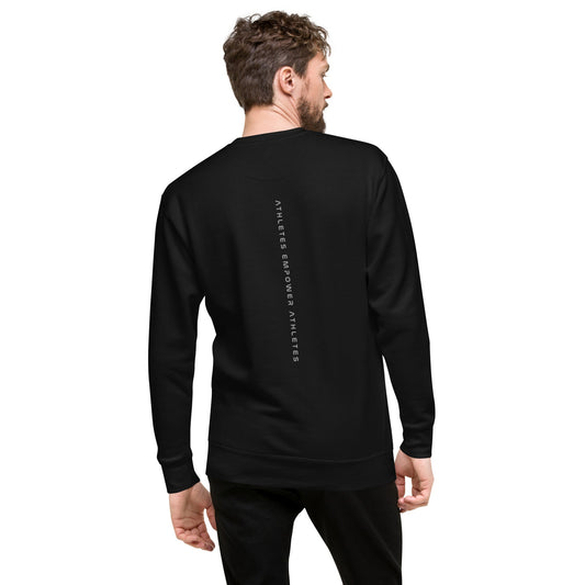 Athletes Empower Athletes - Unisex Premium Sweatshirt by DarkByteGear