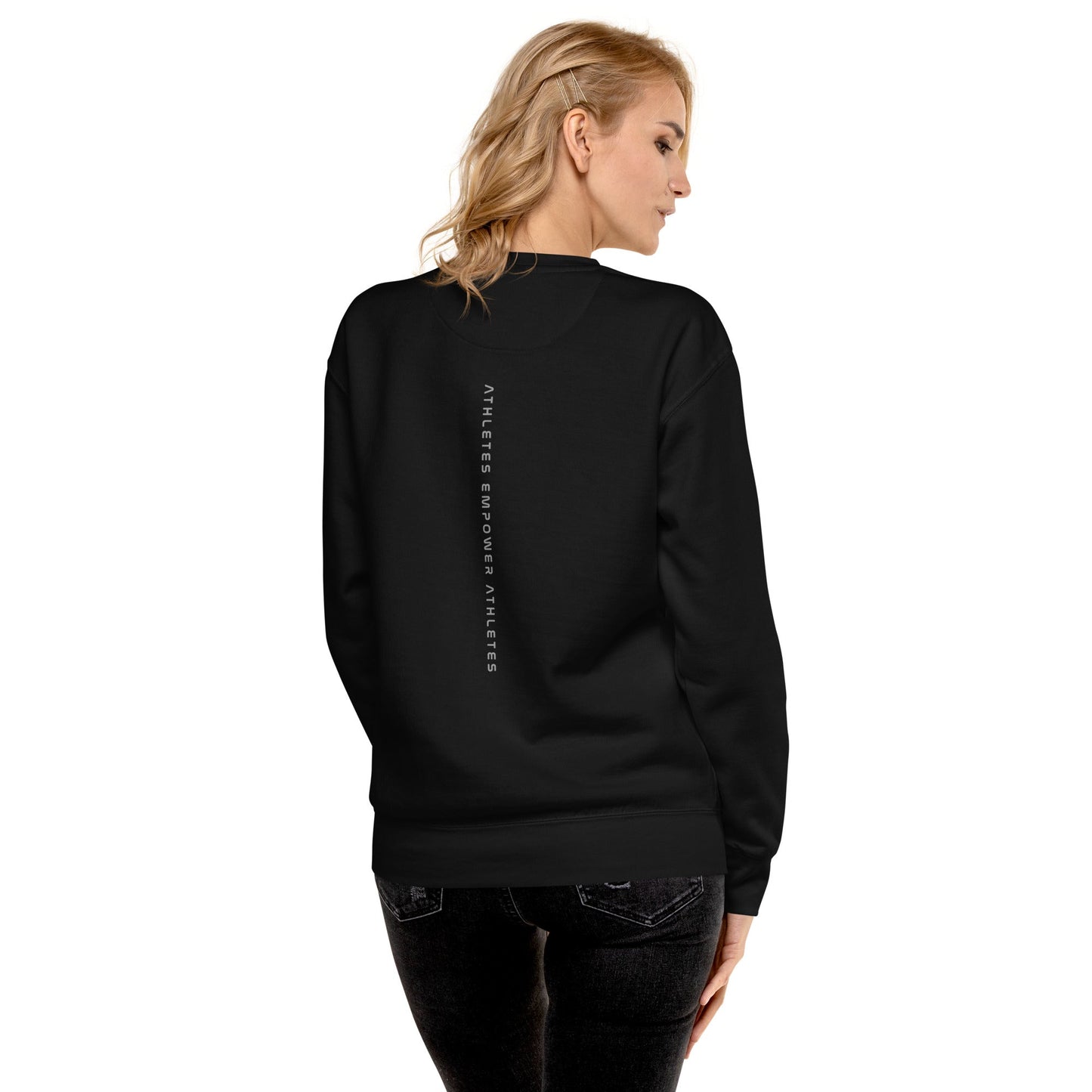Athletes Empower Athletes - Unisex Premium Sweatshirt by DarkByteGear