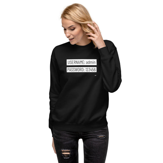 Username - Unisex Premium Sweatshirt by DarkByteGear
