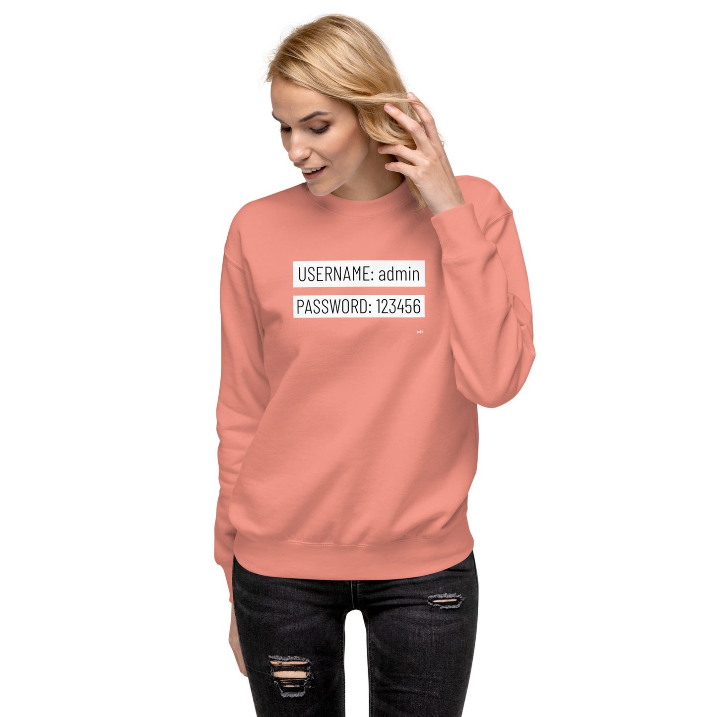 Username - Unisex Premium Sweatshirt by DarkByteGear