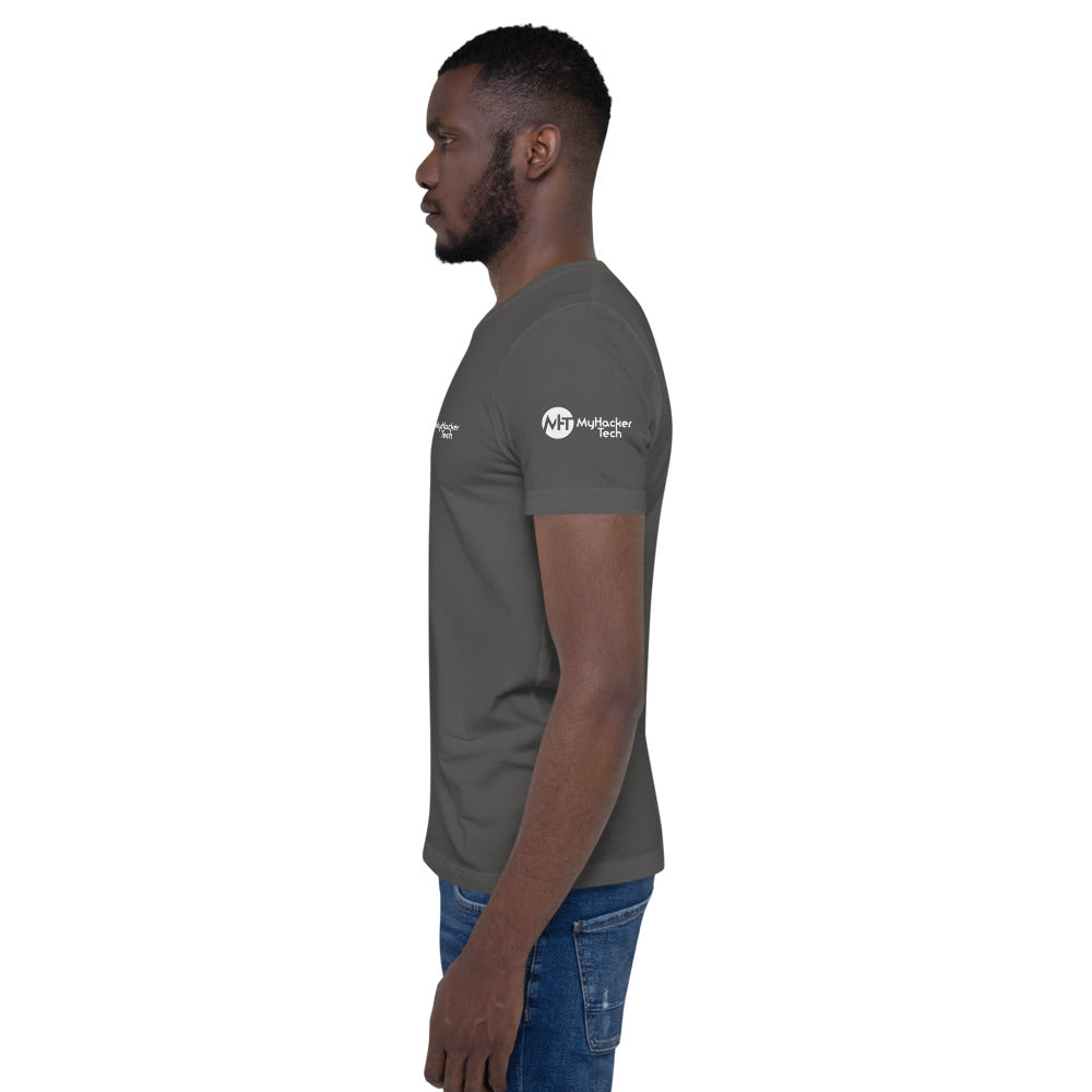 i am root - Short-Sleeve Unisex T-Shirt (all sides print) by DarkByteGear