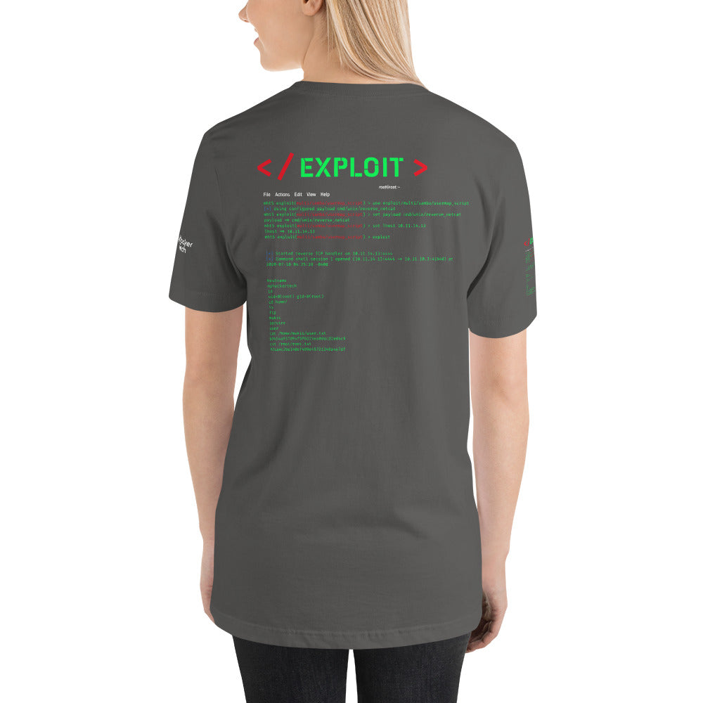 Exploit - Short-Sleeve Unisex T-Shirt by DarkByteGear