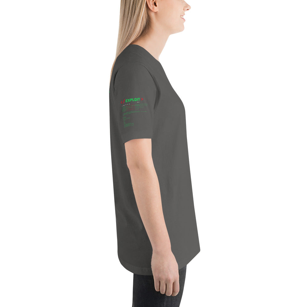 Exploit - Short-Sleeve Unisex T-Shirt by DarkByteGear