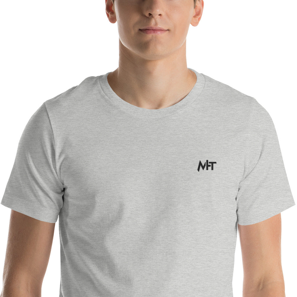 MHT - Short-Sleeve Unisex T-Shirt (embroidered ) by DarkByteGear