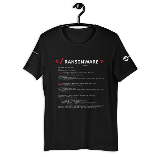 Ransomware - Short-Sleeve Unisex T-Shirt (all side print) by DarkByteGear