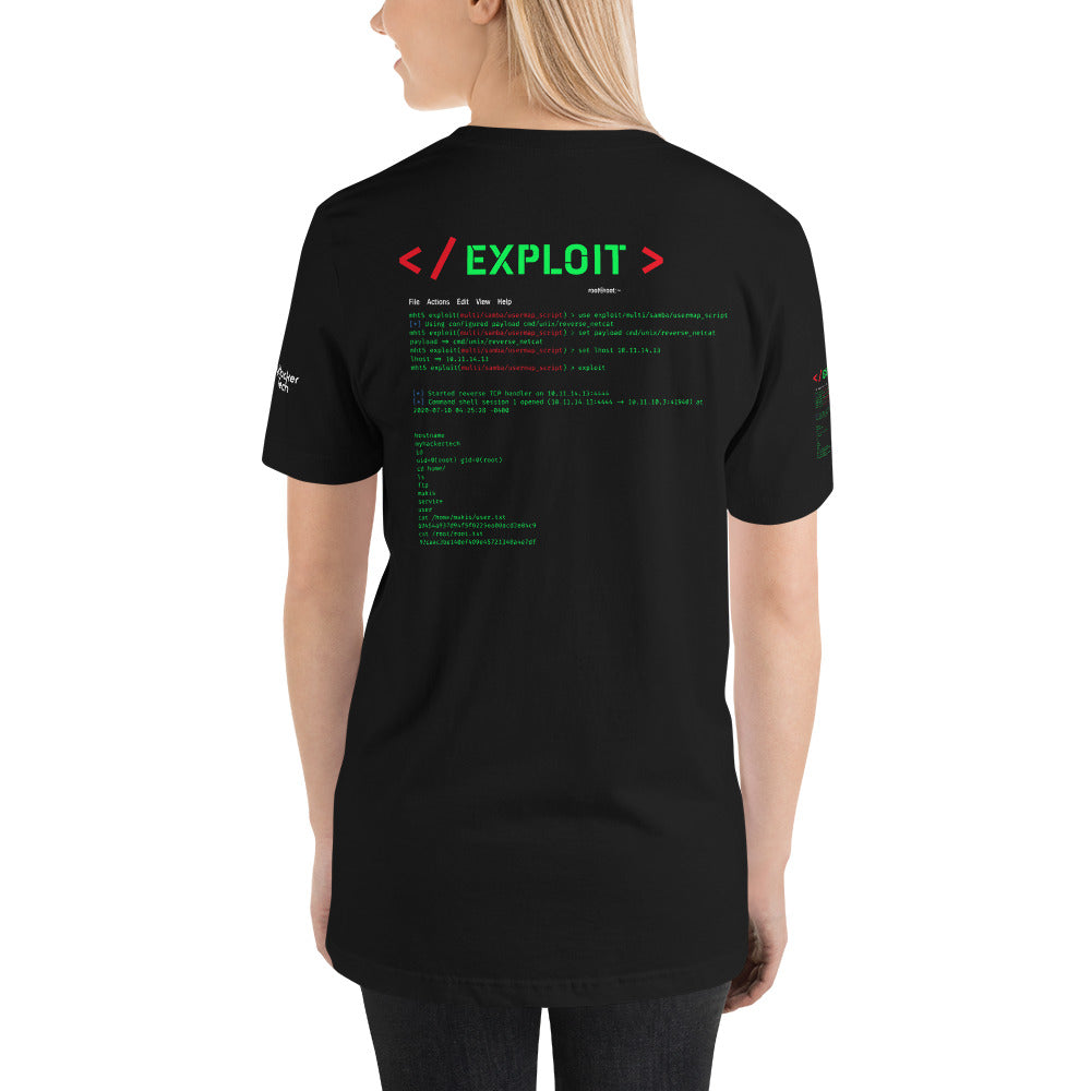 Exploit - Short-Sleeve Unisex T-Shirt by DarkByteGear