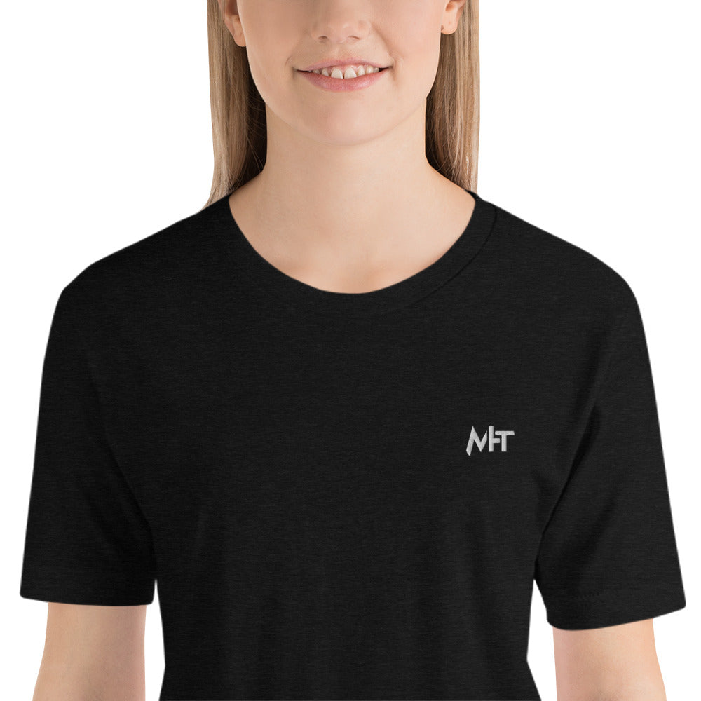 MHT - Short-Sleeve Unisex T-Shirt (embroidered ) by DarkByteGear