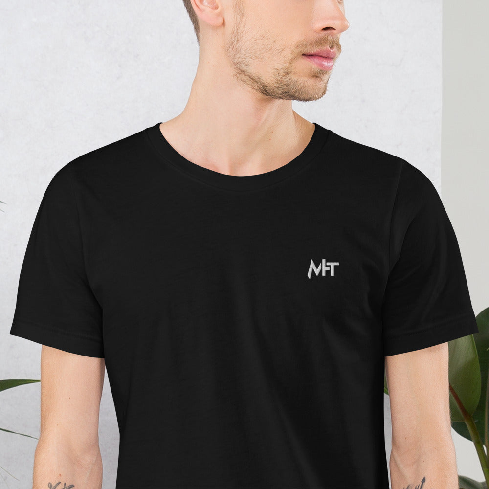 MHT - Short-Sleeve Unisex T-Shirt (embroidered ) by DarkByteGear