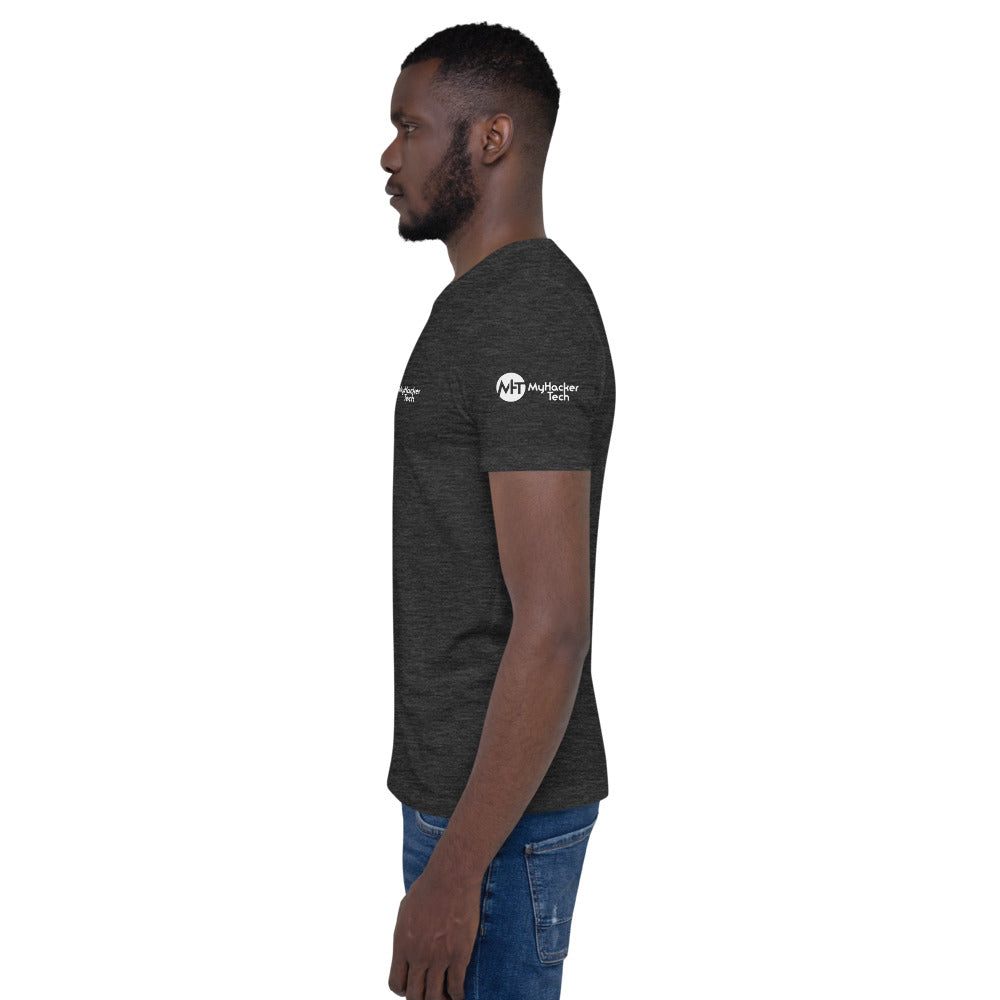 i am root - Short-Sleeve Unisex T-Shirt (all sides print) by DarkByteGear