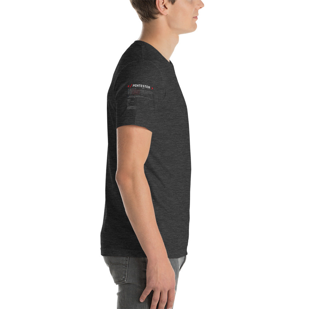 Pentester v1 - Short-Sleeve Unisex T-Shirt (all side print) by DarkByteGear